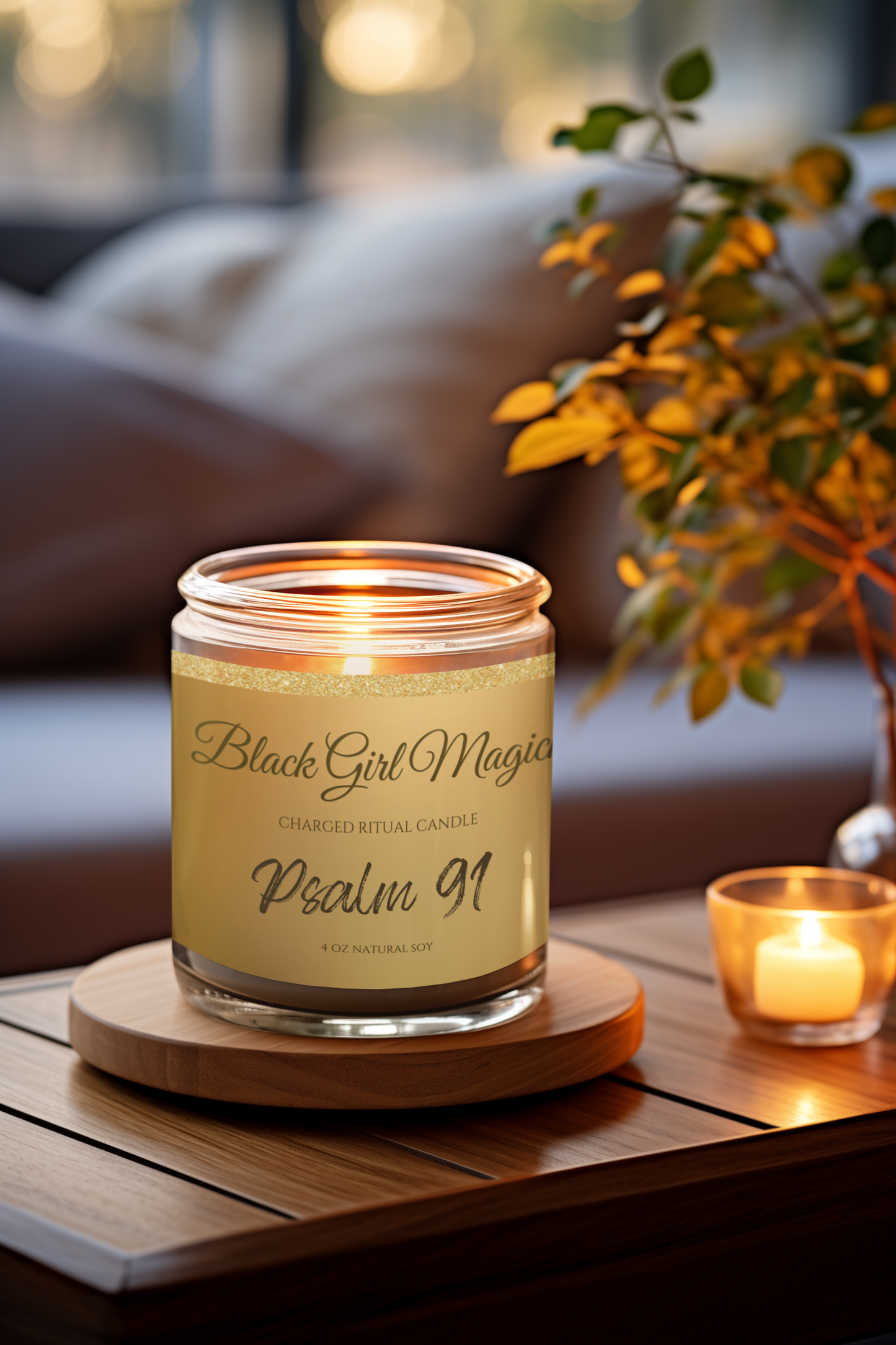 Psalm 91 Ritual Candle